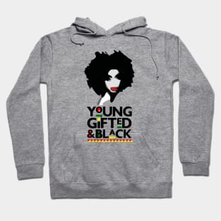 Young, Gifted, and Black Queen Hoodie